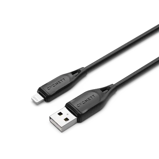 [CY4701PCCAL] Cygnett Essentials (Gen 2) Lightning To USB-A Cable 2m - Black
