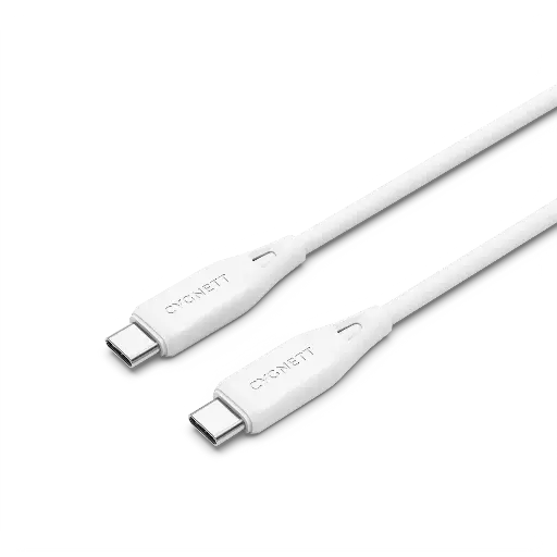 [CY4692PCTYC] Cygnett Essentials (Gen 2) USB-C to USB-C Cable 1m -  White