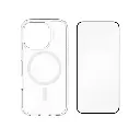 EFM Zurich MagSafe + Screen Protector Bundle suits iPhone 16 Pro - Clear