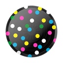 PopSockets PopGrip (Gen2) - Translucent Black Disco Dots
