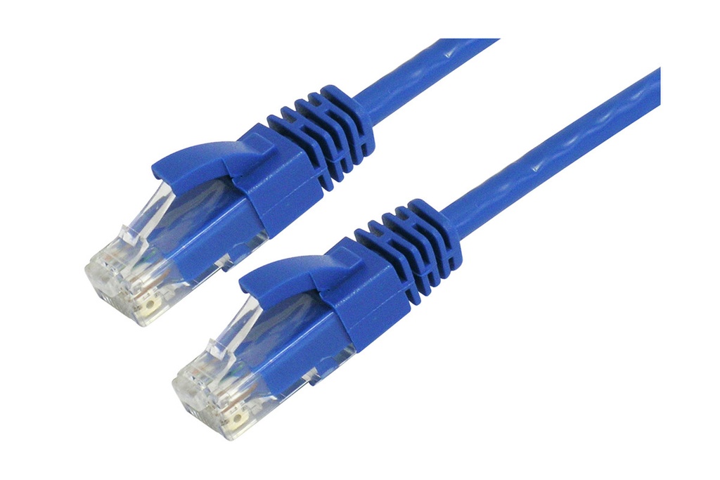 Comsol Cat 6A UTP Snagless Patch Cable 1m - Blue