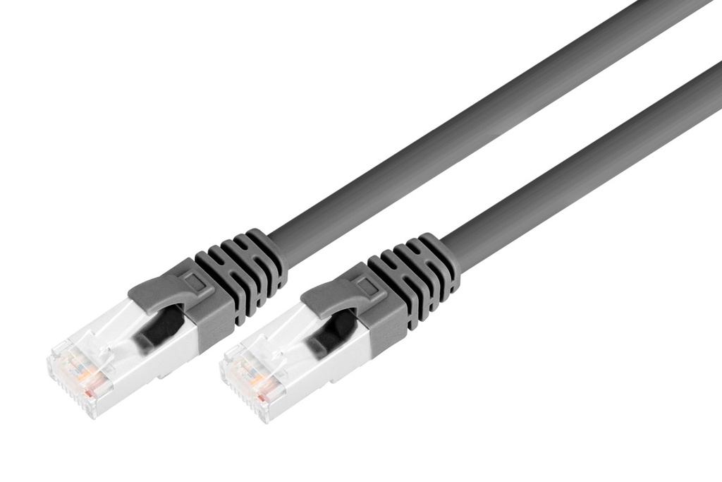 Comsol Cat 8 S/FTP Shielded Patch Cable 1m - Grey