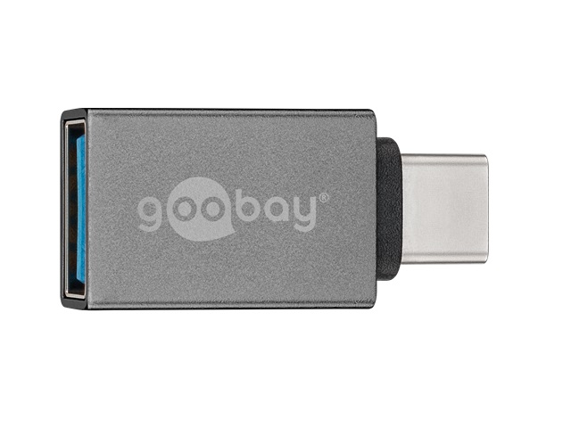 Goobay USB-C Male to USB 3.0 Female (Type A) - Grey