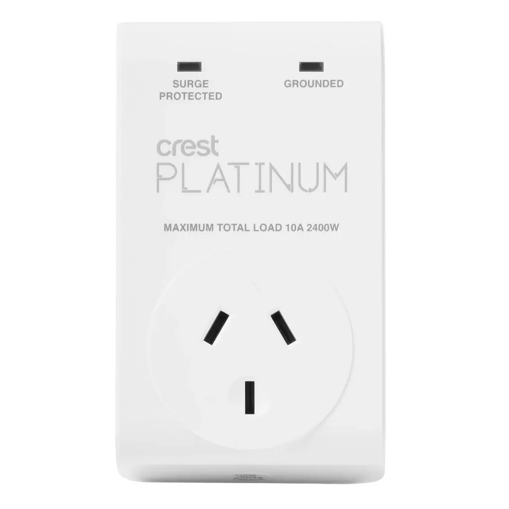 Crest Platinum Surge Protector - 1 Socket