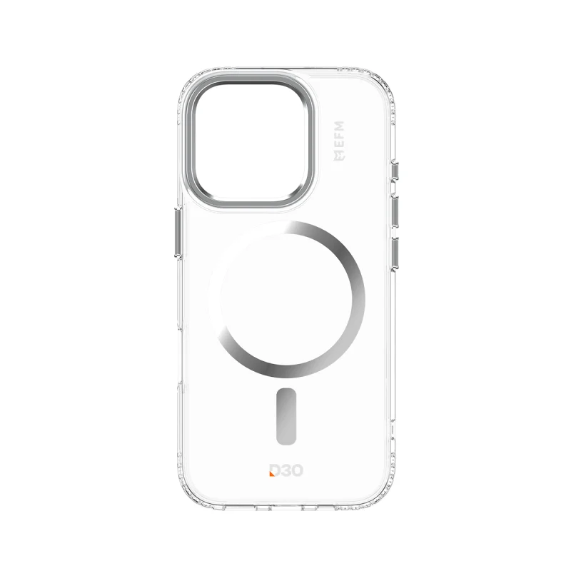EFM Volta Case with D3O Bio suits iPhone 16 Pro Max - Clear