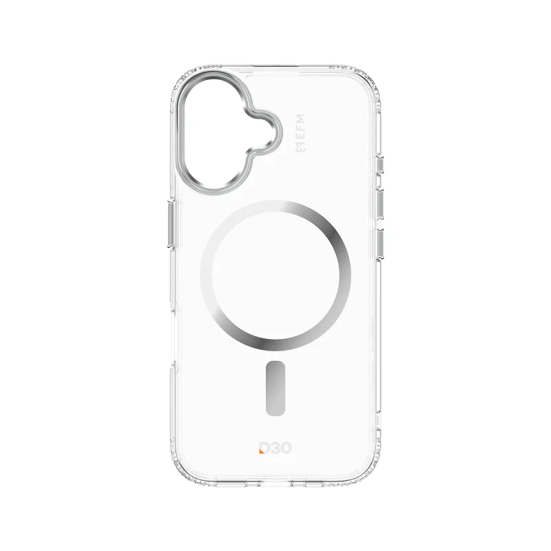 EFM Volta Case with D3O Bio suits iPhone 16 - Clear