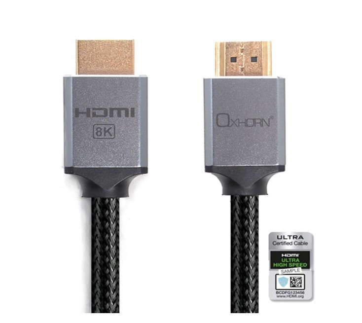 Oxhorn HDMI Cable 2.1a Male to Male - 1m