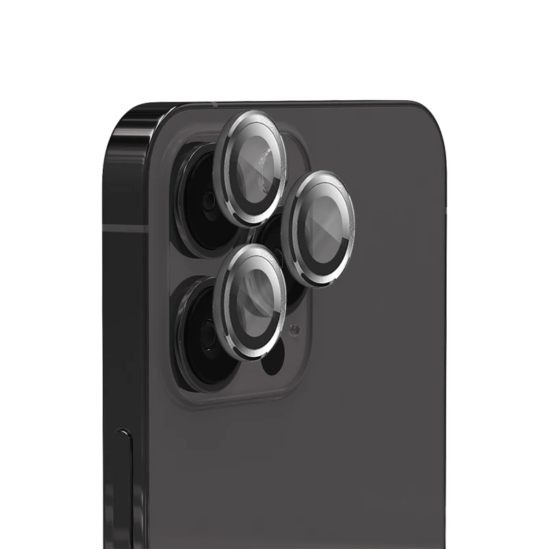 EFM Camera Lens Armour suits iPhone 15 Pro/15 Pro Max - Carbon