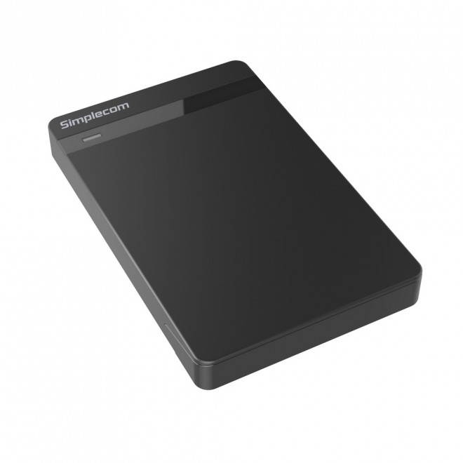 Simplecom 2.5" SATA to USB 3.0 Drive Enclosure - Black