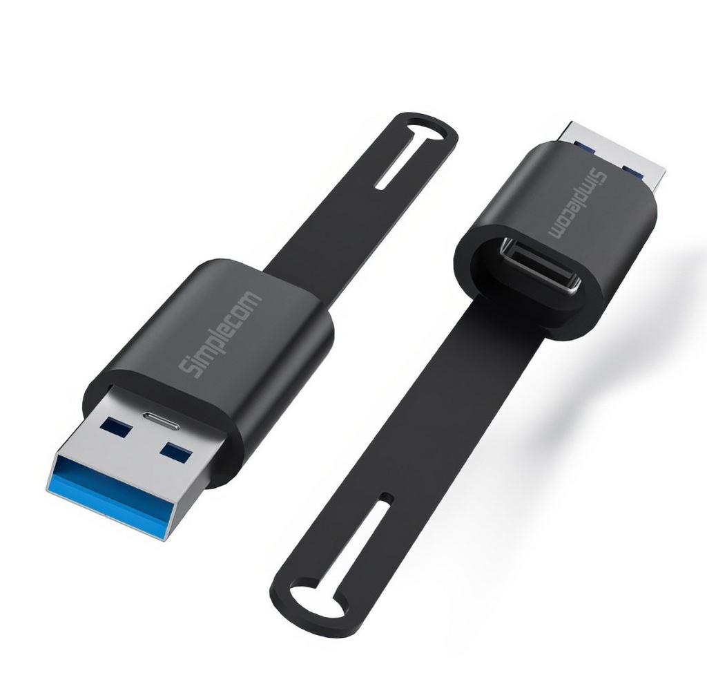 Simplecom USB-A Male to USB-C Female Adapter USB 3.2 Gen 2