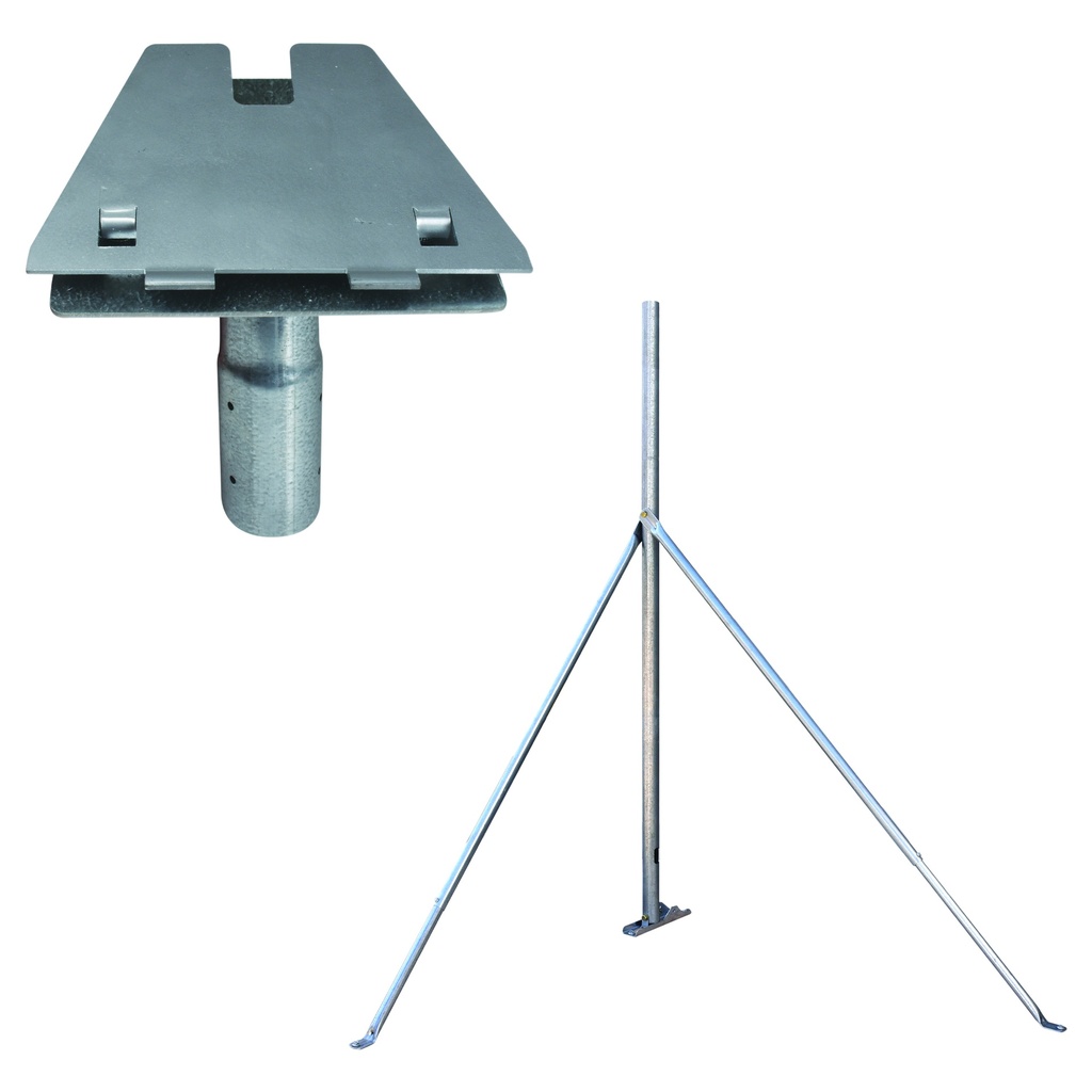 ISP Install Kit includes Gen 3 V4 ISP Dish Base Adaptor w/1.5m Metal Roof Tripod Mount *Suits Starlink Gen 3 (V4) Kits*