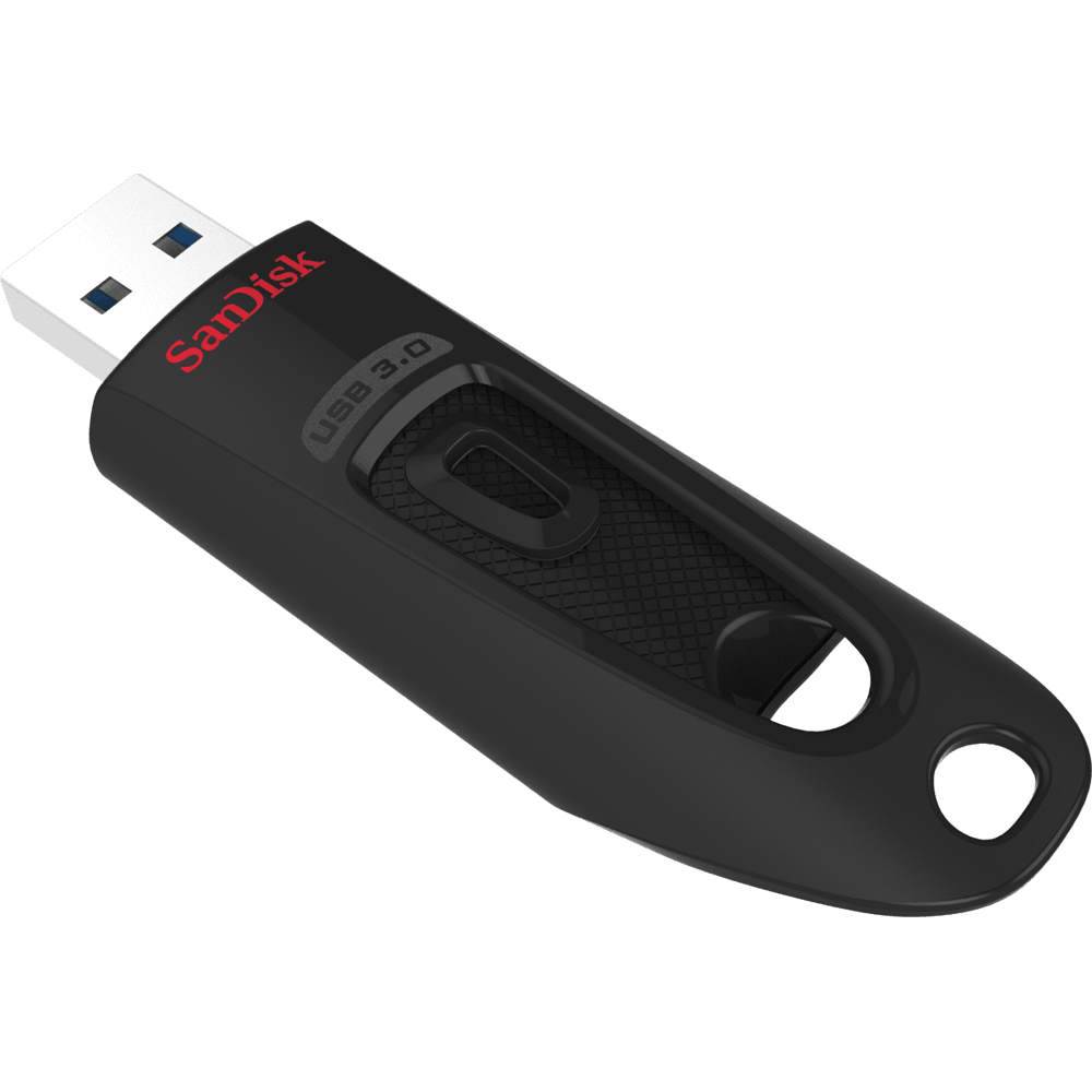 SanDisk Ultra USB 3.0 Flash Drive 64GB - Black