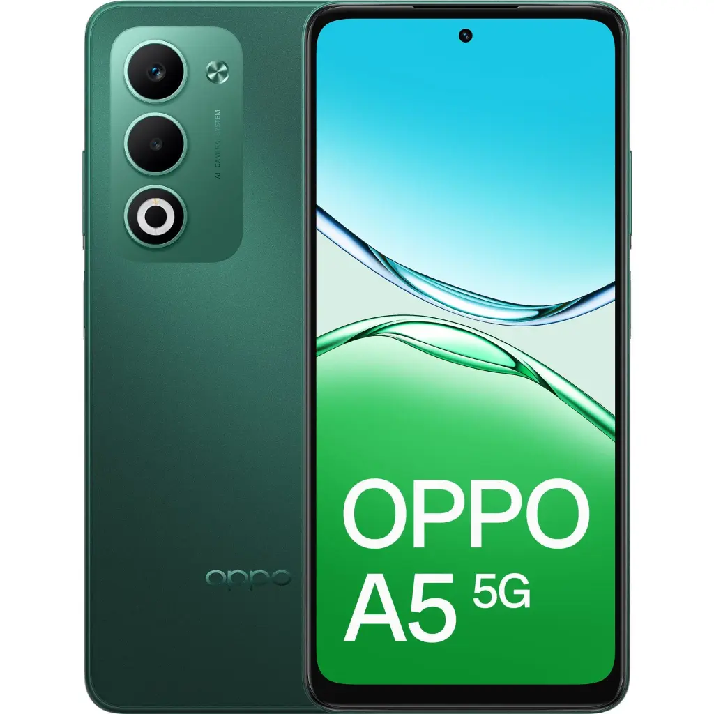 Oppo A5 5G 128GB (Unlocked) - Aurora Green