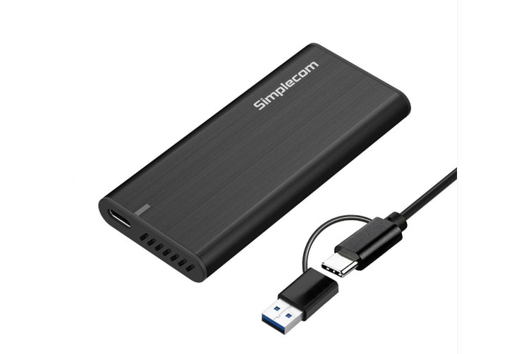 Simplecom SATA M.2 SSD to USB-C Enclosure USB 3.2 Gen1