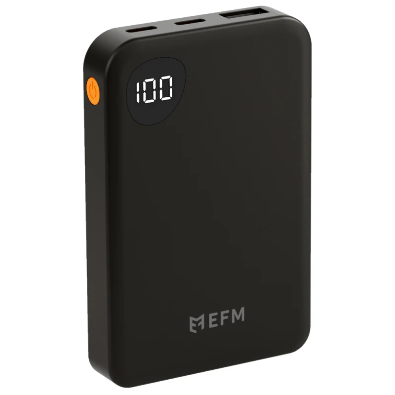 EFM 5,000mAh Essential Power Bank w/Digital Display