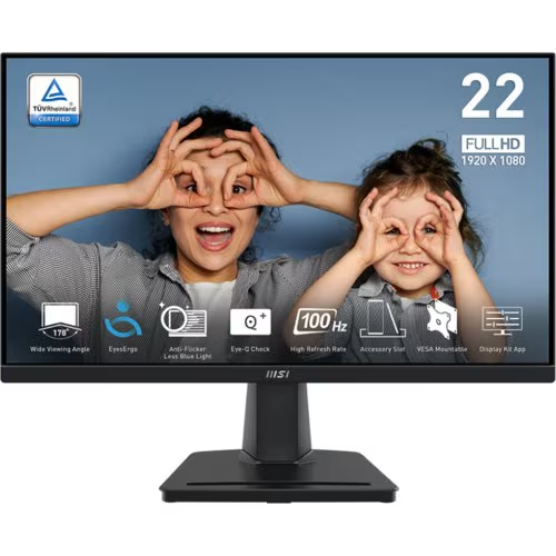 MSI 21.45" FHD Monitor (VGA/HDMI Input)