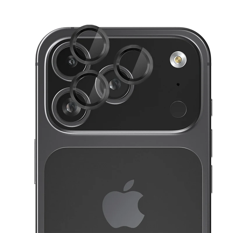 EFM Camera Lens Armour suits iPhone 17 Pro/17 Pro Max - Carbon
