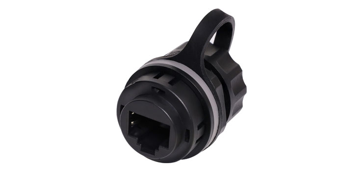 Waterproof IP68 RJ45 Chassis Mount