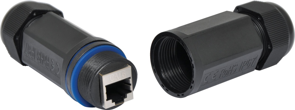IP67 In-Line Weatherproof Cat6 Joiner