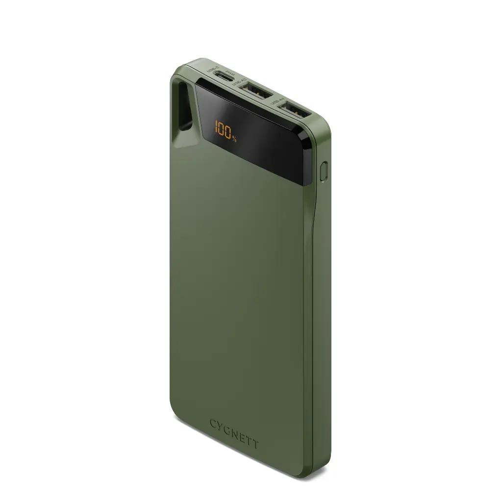Cygnett ChargeUp Boost 10,000 mAh Power Bank - Green