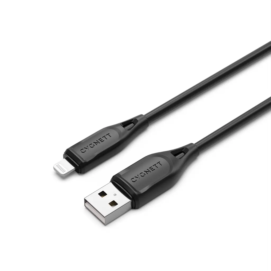 Cygnett Essentials (Gen 2) Lightning to USB-A Cable 1m - Black
