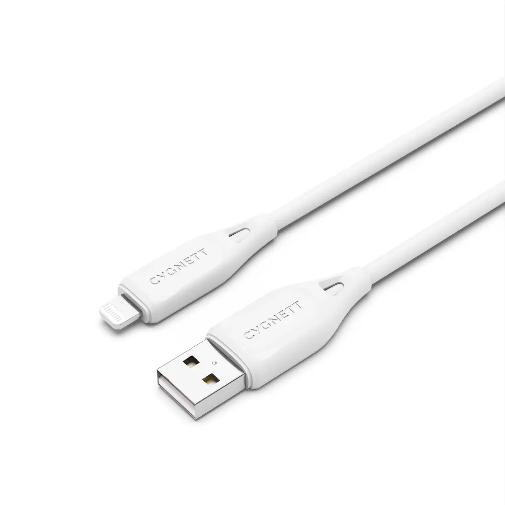 Cygnett Essentials (Gen 2) Lightning to USB-A Cable 1m - White
