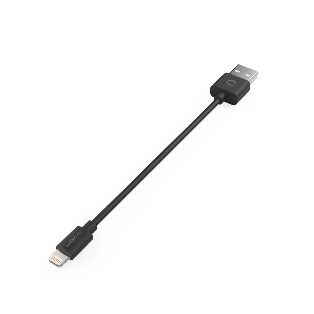 Cygnett Essentials Lightning to USB-A Cable 10cm - Black
