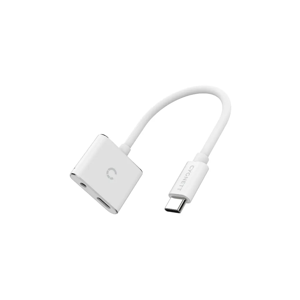 Cygnett USB-C Audio & Charge Adapter