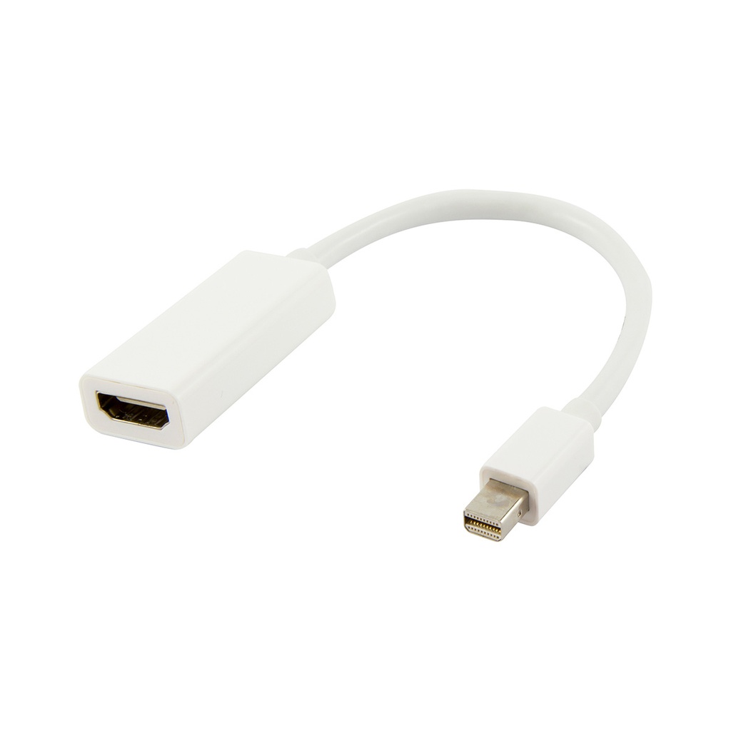 Comsol 20cm Mini DisplayPort Male to HDMI Female Adapter