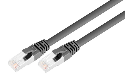 [SSTP-01-C8-GRY] Comsol Cat 8 S/FTP Shielded Patch Cable 1m - Grey
