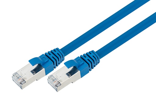 [SSTP-03-C8-BLU] Comsol Cat 8 S/FTP Shielded Patch Cable 3m - Blue