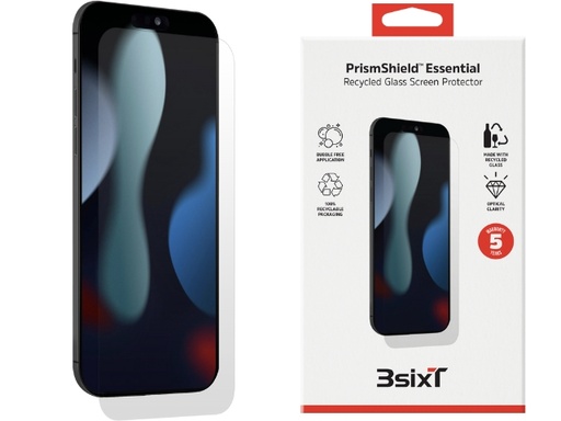 [3S-2563] 3sixT Essential Glass Screen Protector suits iPhone 16 Plus/iPhone 15 Plus/iPhone 15 Pro Max (RC)