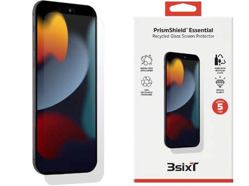 [3S-2562] 3sixT Essential Glass Screen Protector suits iPhone 16/iPhone 15/iPhone 15 Pro (RC)