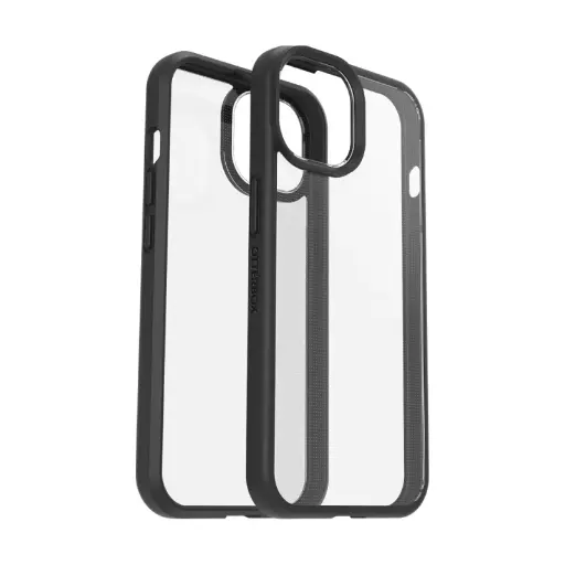 [77-92802] OtterBox REACT Case suits iPhone 15 - Black Crystal