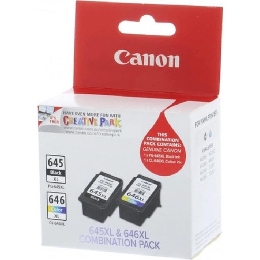 [PG645XLCL646XLCP] Canon PG-645 & PG-646 XL Twin Pack