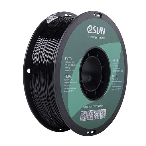 [TL4465] 1.75mm Black eSUN PETG Filament 1kg Roll