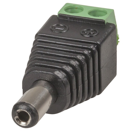 [PA3711] 2.1mm DC Plug with Screw Terminals