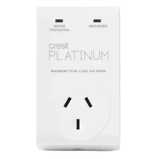 [PWU01905] Crest Platinum Surge Protector - 1 Socket