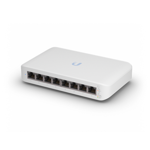 [USW-Lite-8-POE] Ubiquiti UniFi Switch Lite 8 Port (4x PoE Output Ports) 52W PoE Supply, Fanless