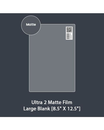 [PP-ULT-LARMAT] ProtectionPro Ultra Matte Film, Large Blank [8.5' X 12.5']