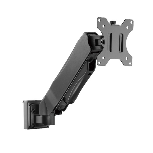[SW03-8] Brateck Slatwall Gas Spring Monitor Arm, Effortless Monitor Height Adjustment with Gas Spring, for 13"-27" Screen, Up to 6.5kg/Screen
