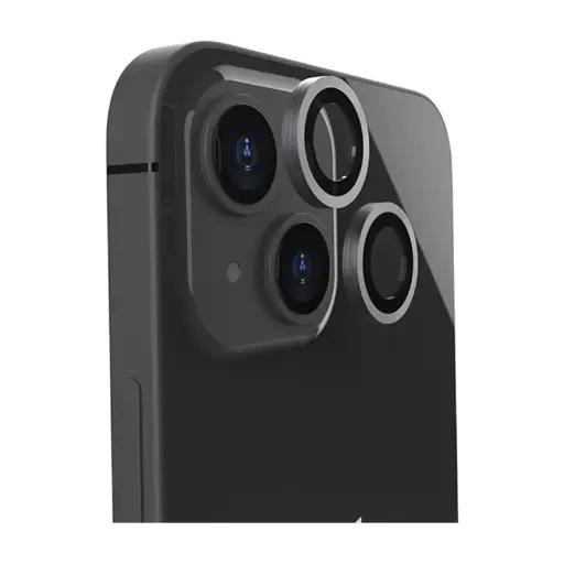 [EFSGCLAE1957CBN] EFM Camera Lens Armour for iPhone 14/iPhone 14 Plus - Carbon