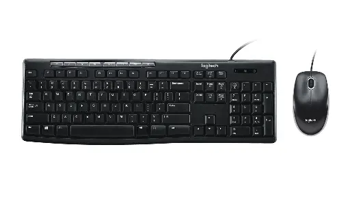 [920-002693] Logitech MK200 USB Wired Keyboard & Mouse Combo