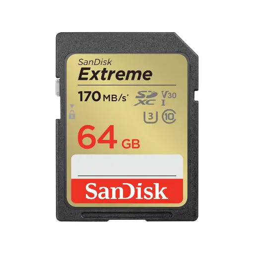 [SDSDXV2-064G-GNCIN] SanDisk Extreme SDXC Memory Card 64GB