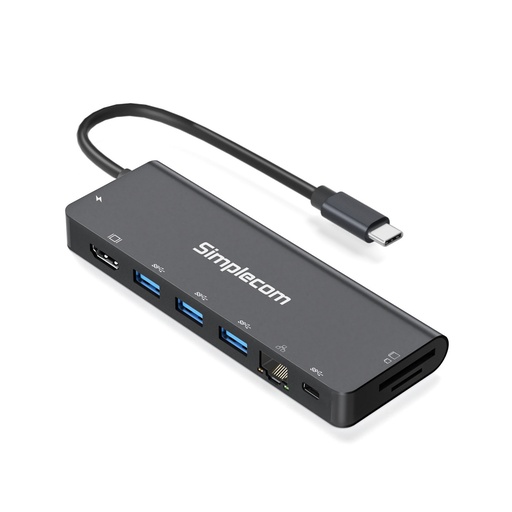 [CHN590] Simplecom USB-C 9-in-1 Multiport Docking Station *EOL*