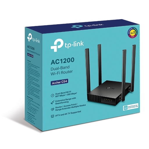 [Archer C54] TP-Link Archer C54 AC1200 Dual-Band Wi-Fi Router