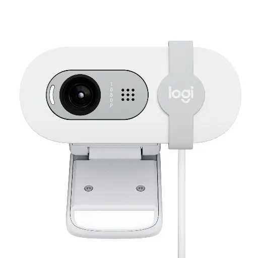[960-001618] Logitech Brio 100 Full HD Webcam - Off White 