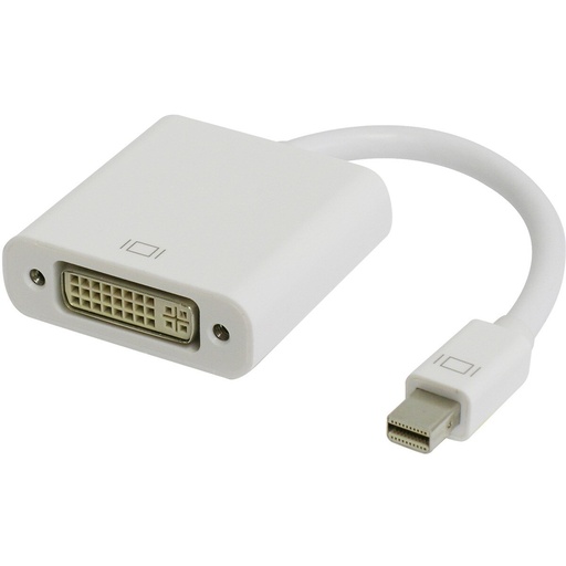 [MD-DVI-AD] Comsol 20cm Mini DisplayPort Male to DVI-D Single Link Female Adapter