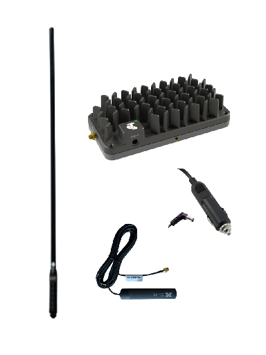 [100252168] Telstra GO ROAM R41 Mobile Repeater Bull Bar Antenna Bundle