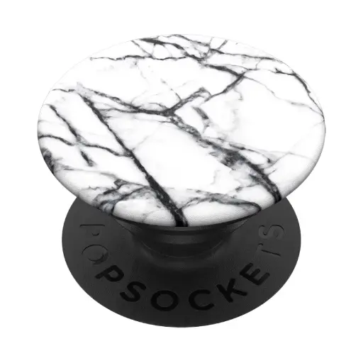 [800997] PopSockets PopGrip (Gen 2) Dove White Marble